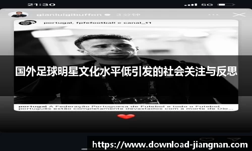 国外足球明星文化水平低引发的社会关注与反思
